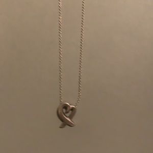 Tiffany & Co heart pendant